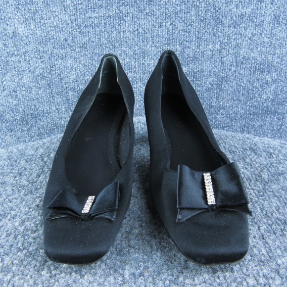 Easy Spirit Donovans Women Pump Heel Shoes Size 6.5 Medium Black‎ Fabric - Picture 2 of 9